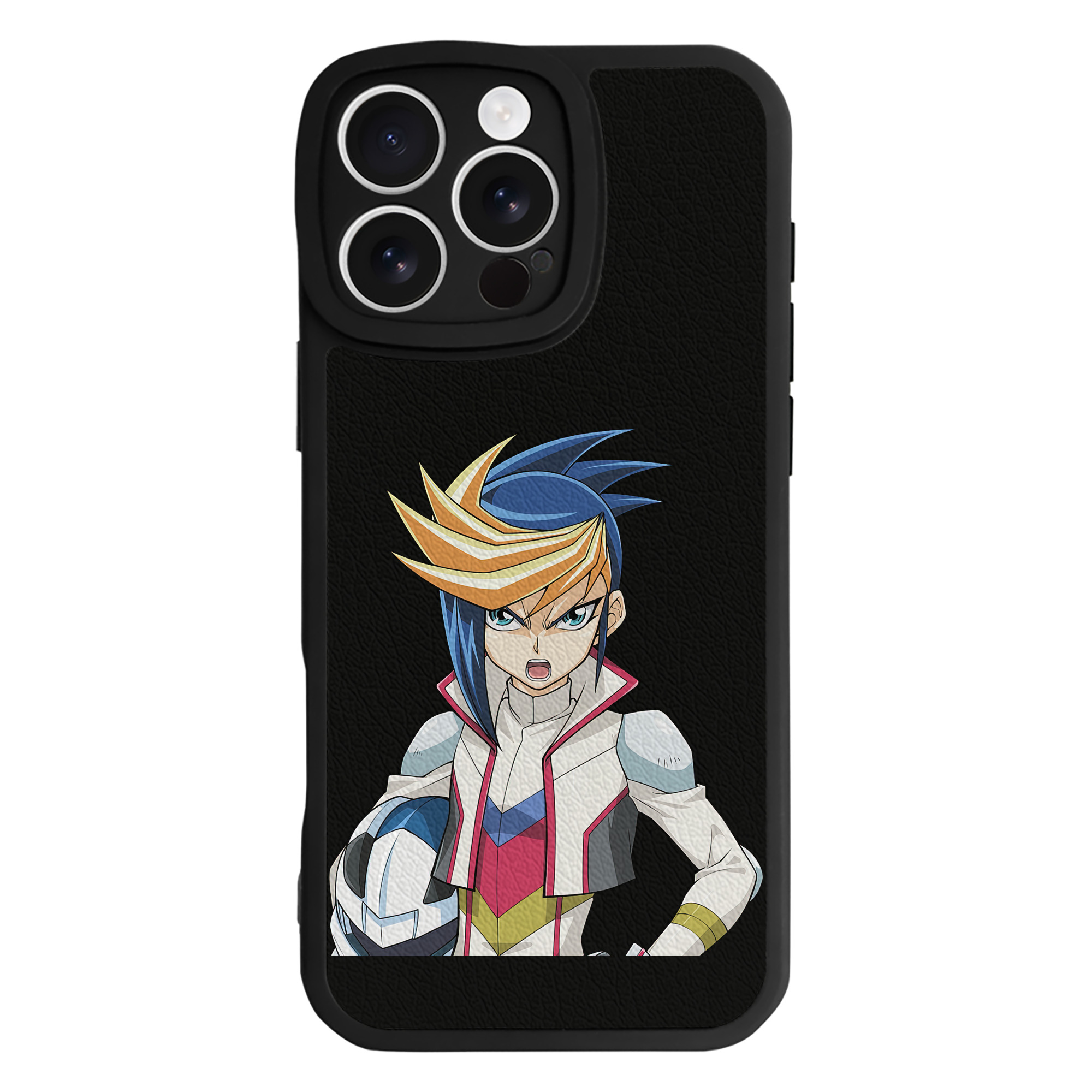 遊☆戯☆王 Yu-Gi-Oh! 【iPhone 16シリーズ対応】シリコンスマホケース（レザー調） 材質：シリコン